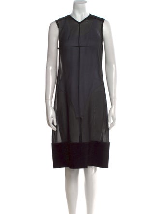 Proenza Schouler Crew Neck Knee-Length Dress