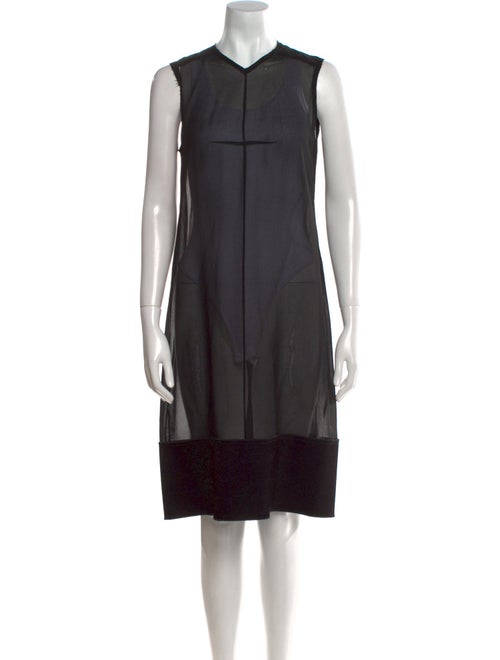 Proenza Schouler Crew Neck Knee-Length Dress