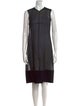 Proenza Schouler Crew Neck Knee-Length Dress