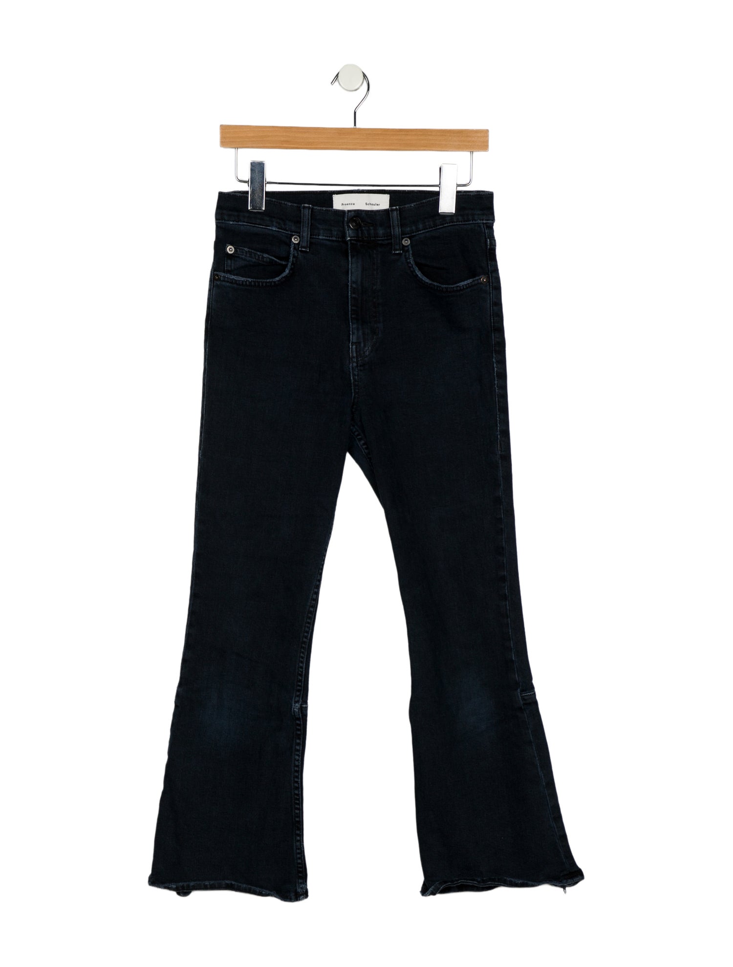 Proenza Schouler Mid-Rise Straight Leg Jeans