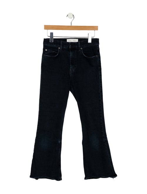 Proenza Schouler Mid-Rise Straight Leg Jeans