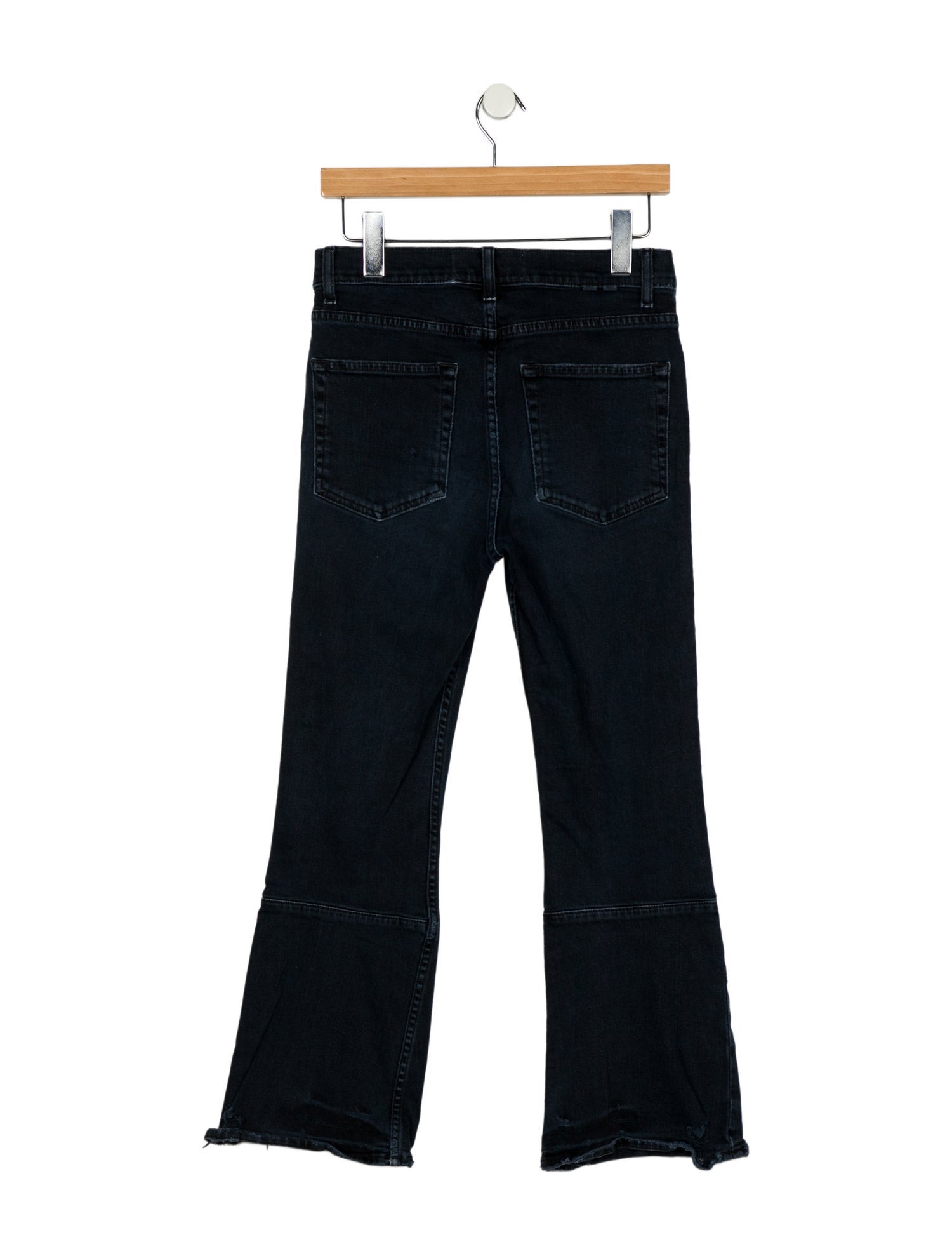 Proenza Schouler Mid-Rise Straight Leg Jeans
