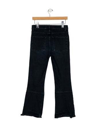 Proenza Schouler Mid-Rise Straight Leg Jeans