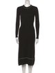 Proenza Schouler Silk Midi Length Dress