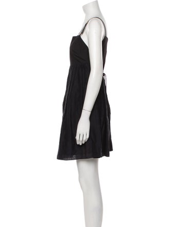 Proenza Schouler Square Neckline Mini Dress