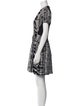Proenza Schouler Printed Mini Dress