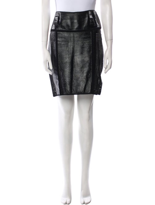 Proenza Schouler Lambskin Knee-Length Skirt