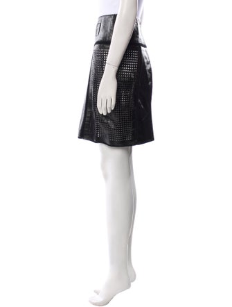 Proenza Schouler Lambskin Knee-Length Skirt