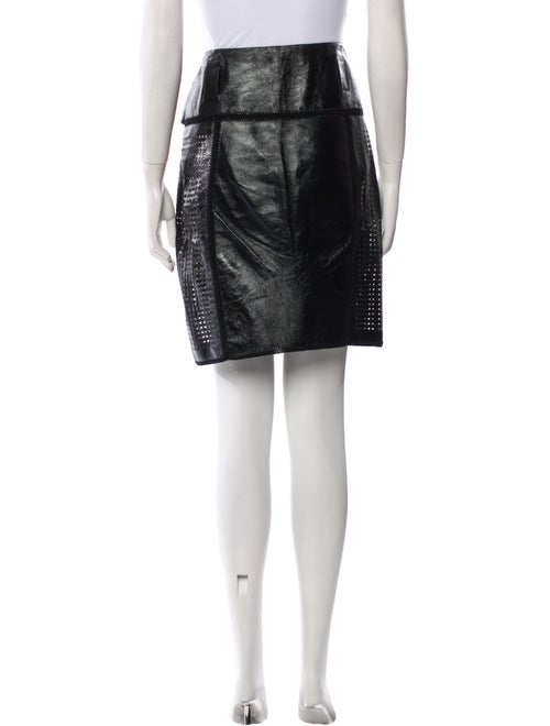 Proenza Schouler Lambskin Knee-Length Skirt