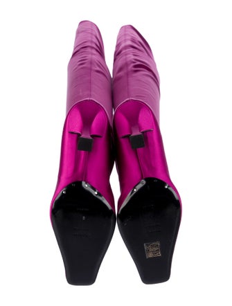 Proenza Schouler Satin Sock Boots