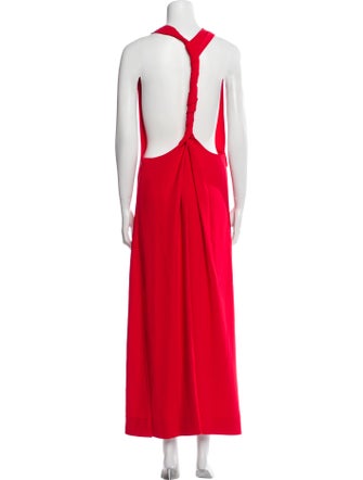 Proenza Schouler Crew Neck Long Dress