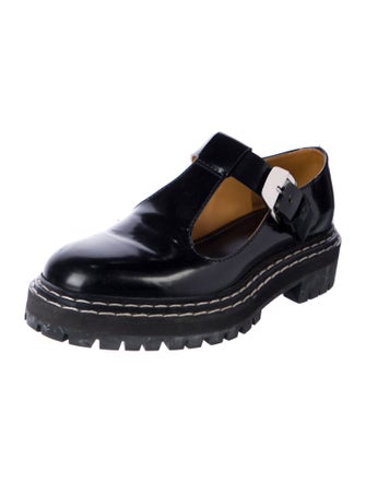 Proenza Schouler Patent Leather Mary Jane Flats