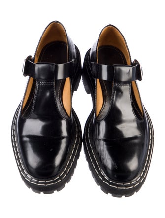Proenza Schouler Patent Leather Mary Jane Flats
