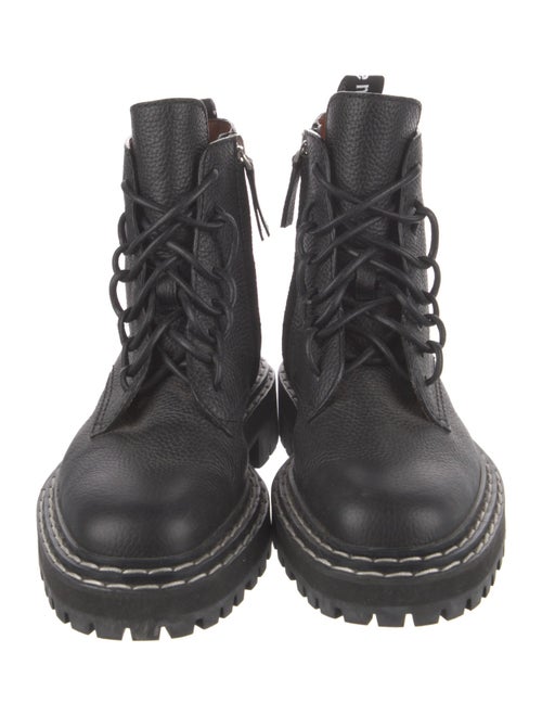 Proenza Schouler Leather Combat Boots