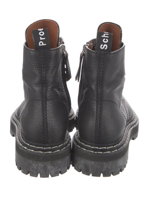 Proenza Schouler Leather Combat Boots