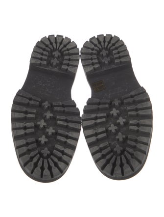 Proenza Schouler Leather Combat Boots