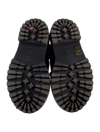 Proenza Schouler Leather Whipstitch Trim Slingback Flats