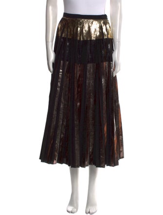 Proenza Schouler Printed Midi Length Skirt