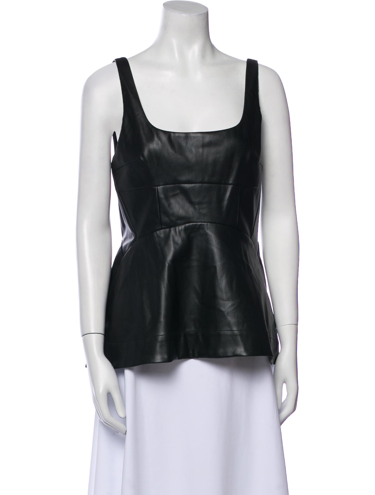 Proenza Schouler Square Neckline Sleeveless Top