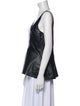Proenza Schouler Square Neckline Sleeveless Top