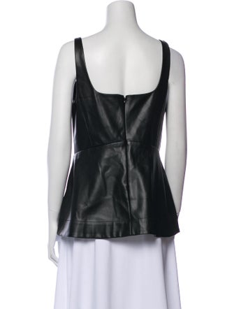 Proenza Schouler Square Neckline Sleeveless Top
