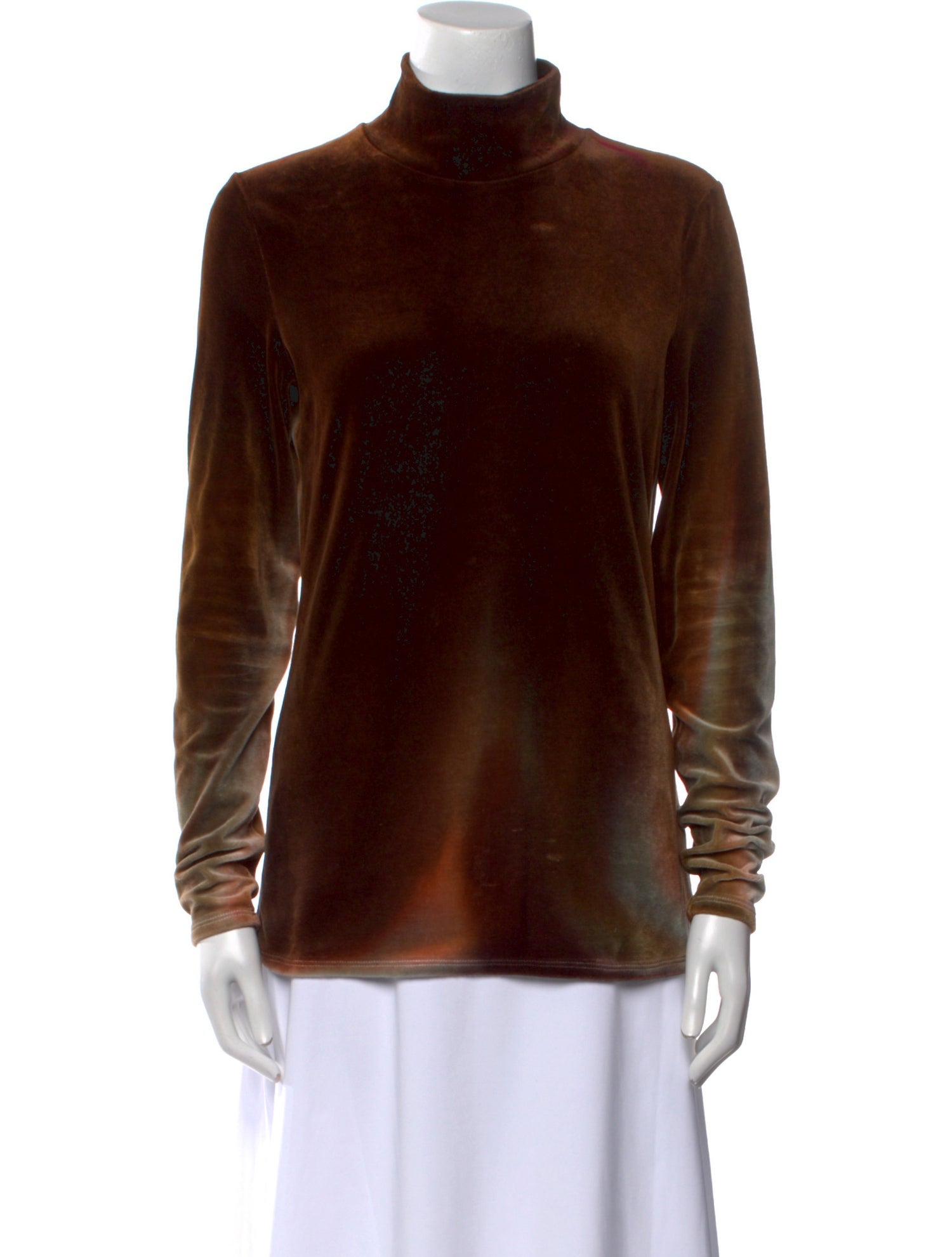 Proenza Schouler Turtleneck Long Sleeve Blouse