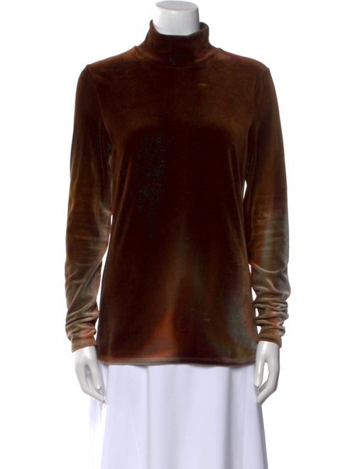 Proenza Schouler Turtleneck Long Sleeve Blouse