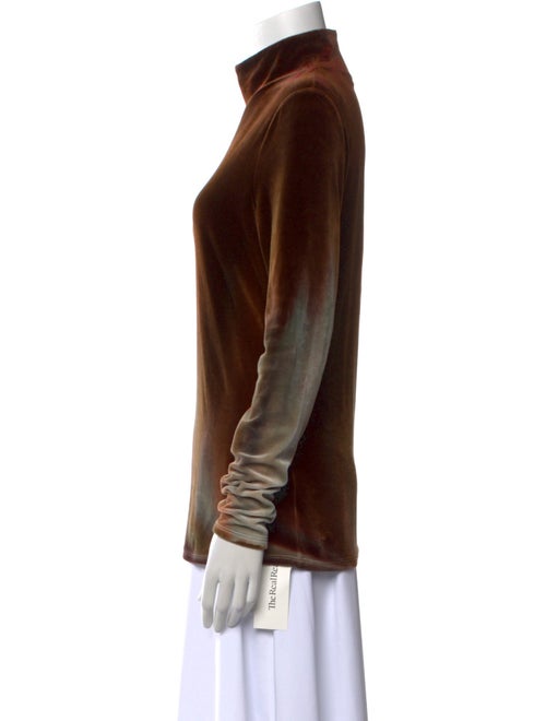 Proenza Schouler Turtleneck Long Sleeve Blouse