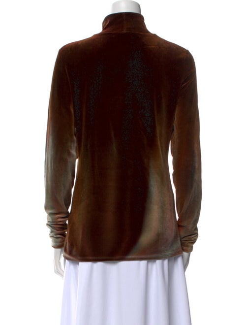 Proenza Schouler Turtleneck Long Sleeve Blouse