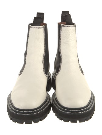 Proenza Schouler Leather Chelsea Boots