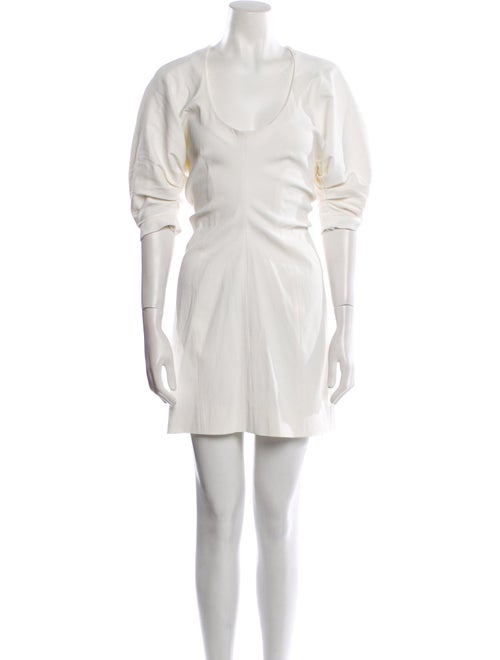 Proenza Schouler Scoop Neck Mini Dress