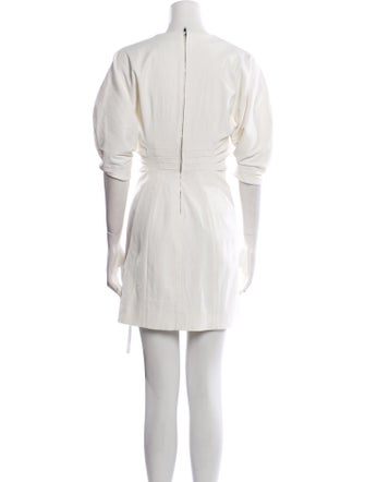 Proenza Schouler Scoop Neck Mini Dress