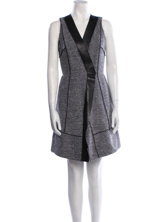 Proenza Schouler V-Neck Mini Dress