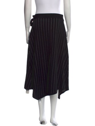 Proenza Schouler Striped Midi Length Skirt