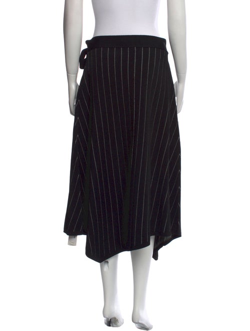 Proenza Schouler Striped Midi Length Skirt