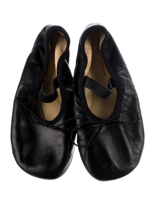 Proenza Schouler Leather Mary Jane Flats