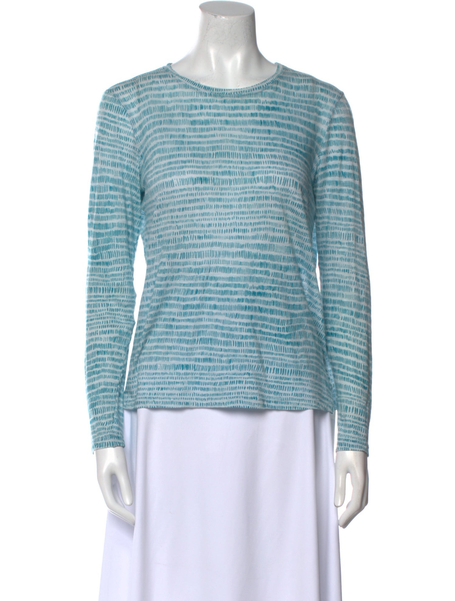 Proenza Schouler Striped Crew Neck Sweatshirt