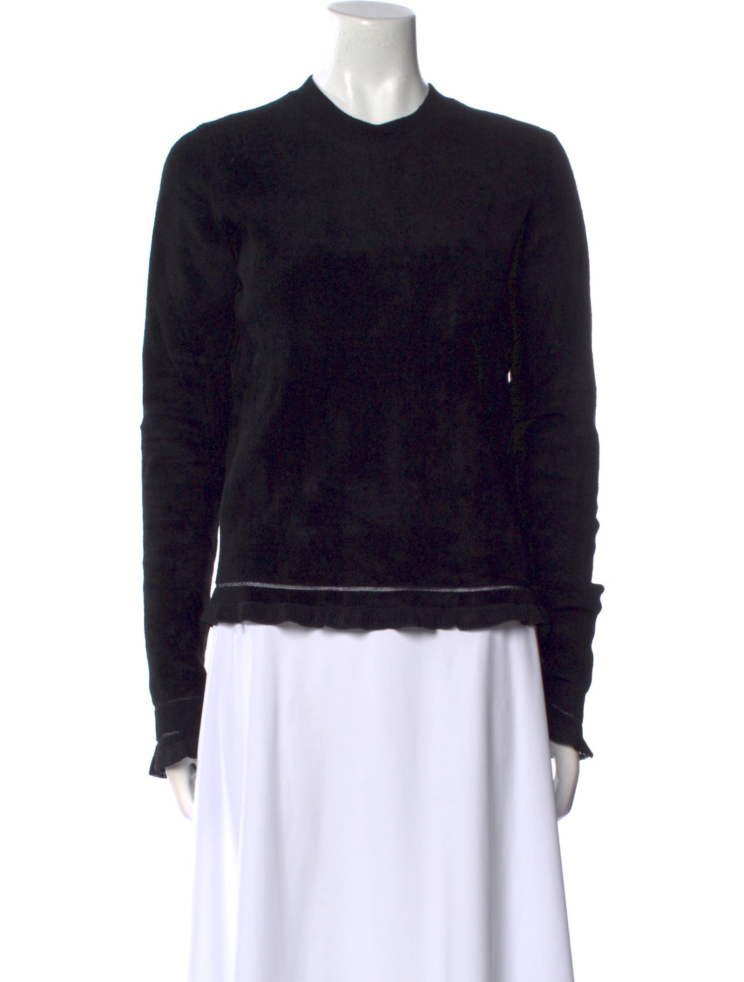 Proenza Schouler Nylon Crew Neck Sweater