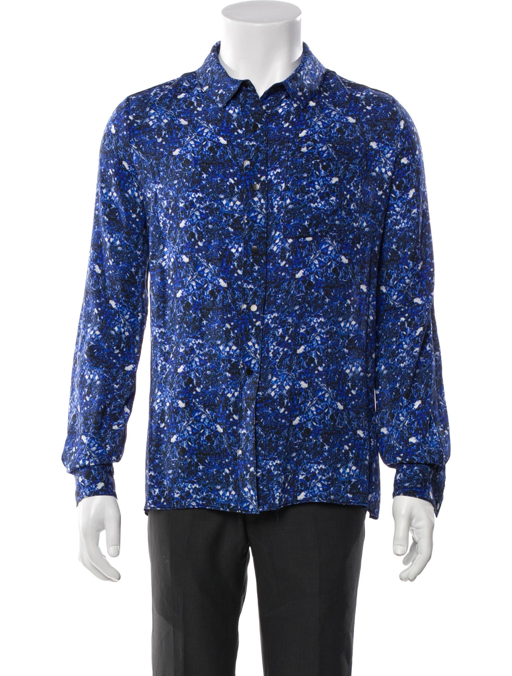 Proenza Schouler Silk Printed Shirt
