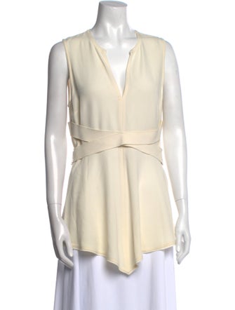 Proenza Schouler V-Neck Sleeveless Tunic