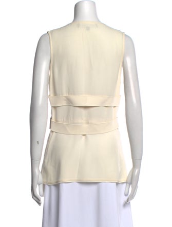 Proenza Schouler V-Neck Sleeveless Tunic