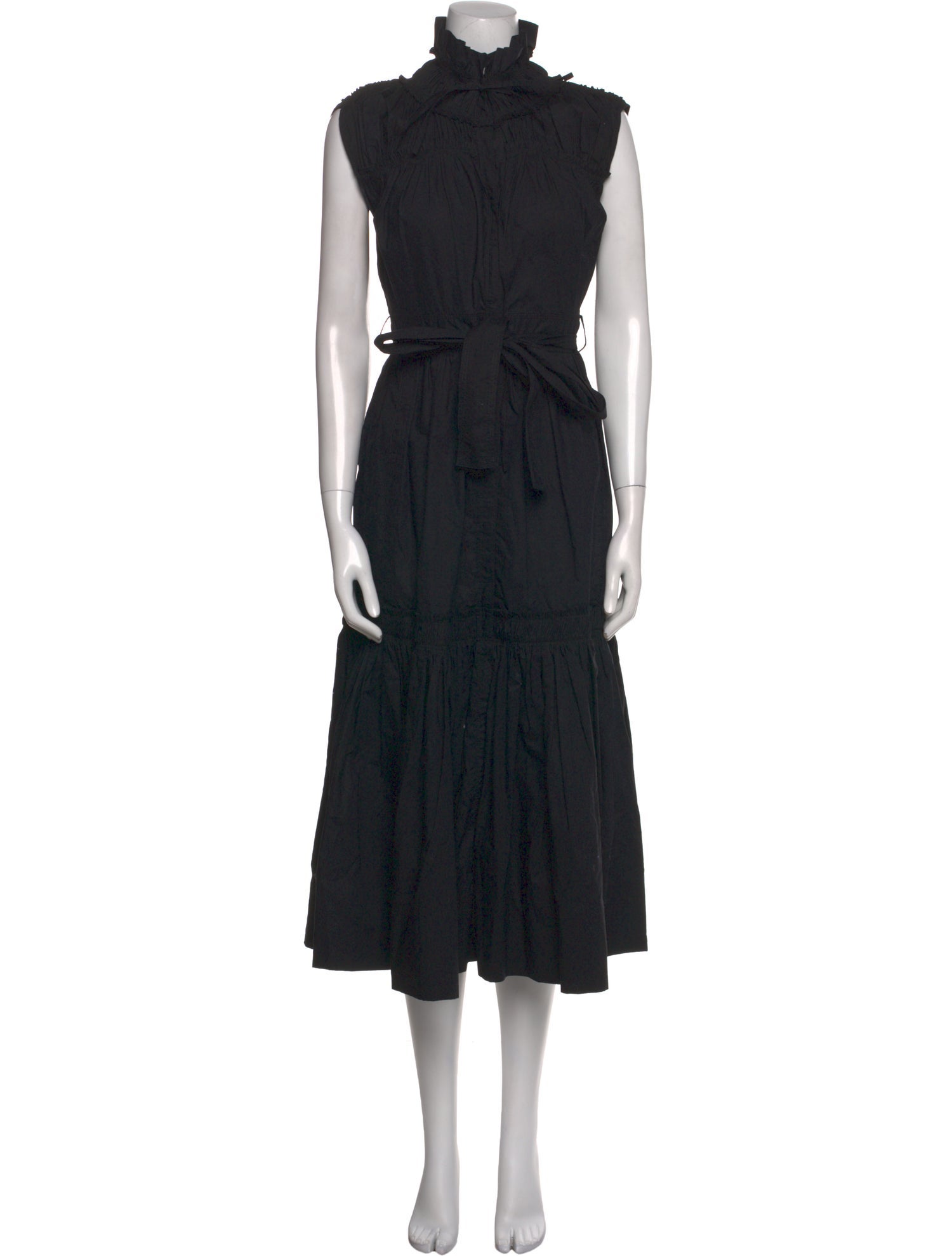 Proenza Schouler Turtleneck Long Dress