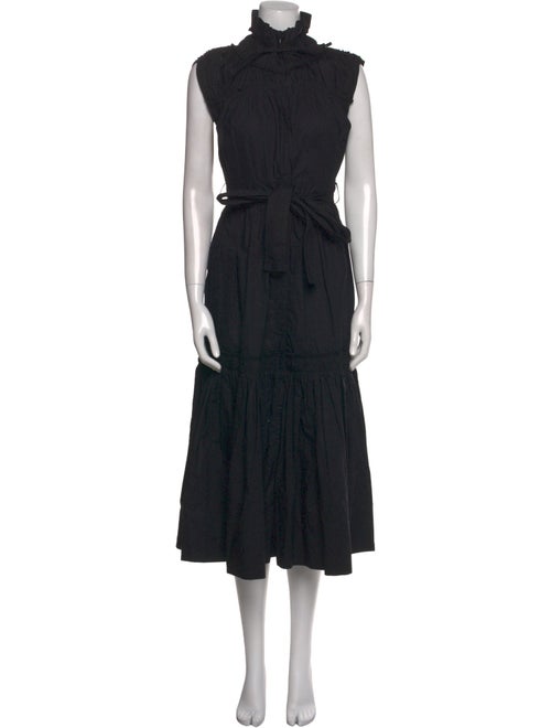 Proenza Schouler Turtleneck Long Dress