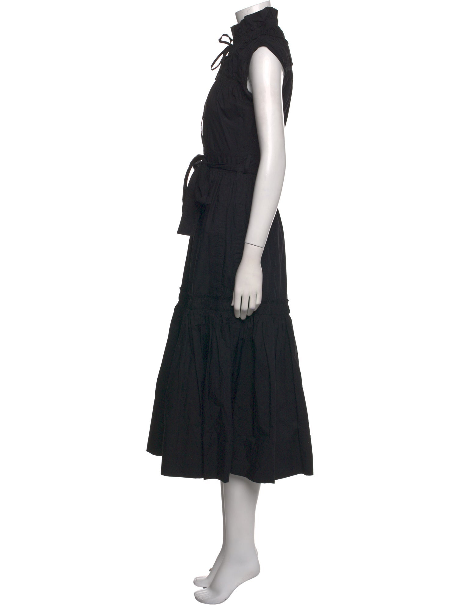 Proenza Schouler Turtleneck Long Dress