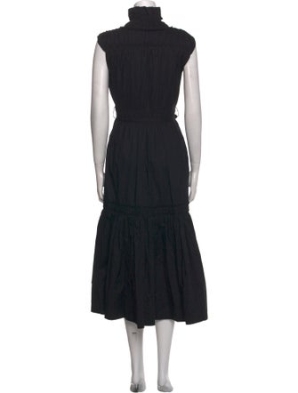 Proenza Schouler Turtleneck Long Dress