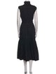 Proenza Schouler Turtleneck Long Dress