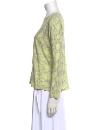 Proenza Schouler Bateau Neckline Long Sleeve Top