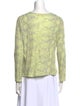 Proenza Schouler Bateau Neckline Long Sleeve Top