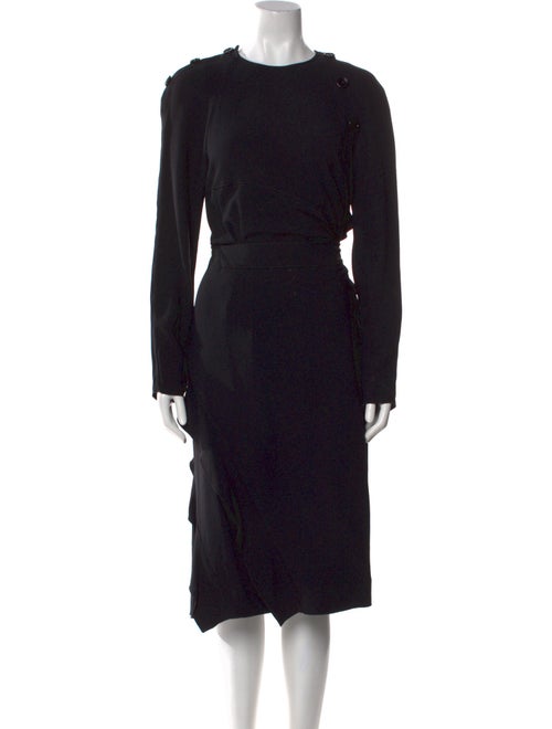 Proenza Schouler Crew Neck Midi Length Dress