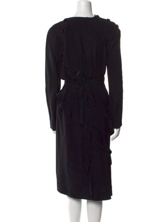 Proenza Schouler Crew Neck Midi Length Dress